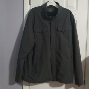 Men's Dark Gray lined winter jacket